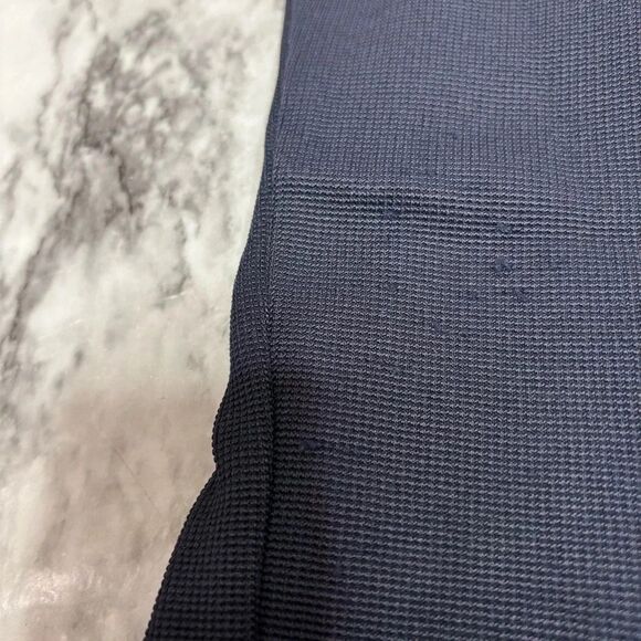 JIL SANDER Made in a Italy Viscose Blend Navy Blue skinny  trouser pants 34 / 4 - Picture 8 of 9